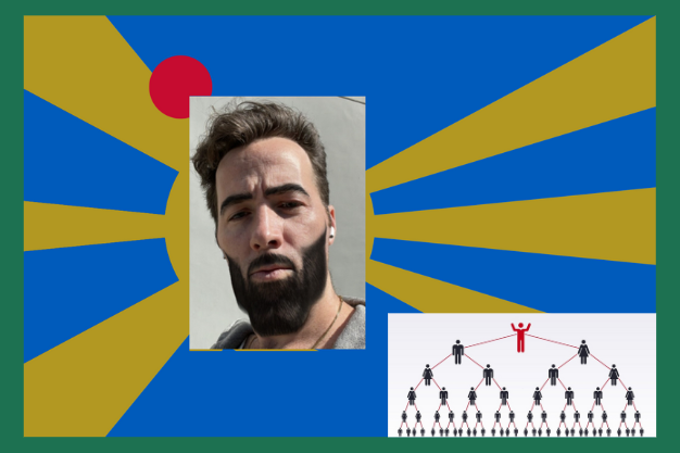 Bandera de la República Ponziática de Palandria